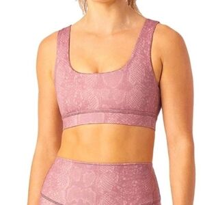 GLYDER NWT Lavender Snake Splendid Bra, SMALL